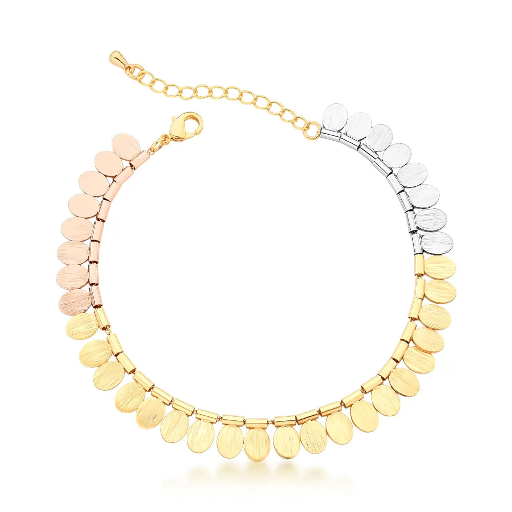 Petit Coin Bracelet - Colorful Silver