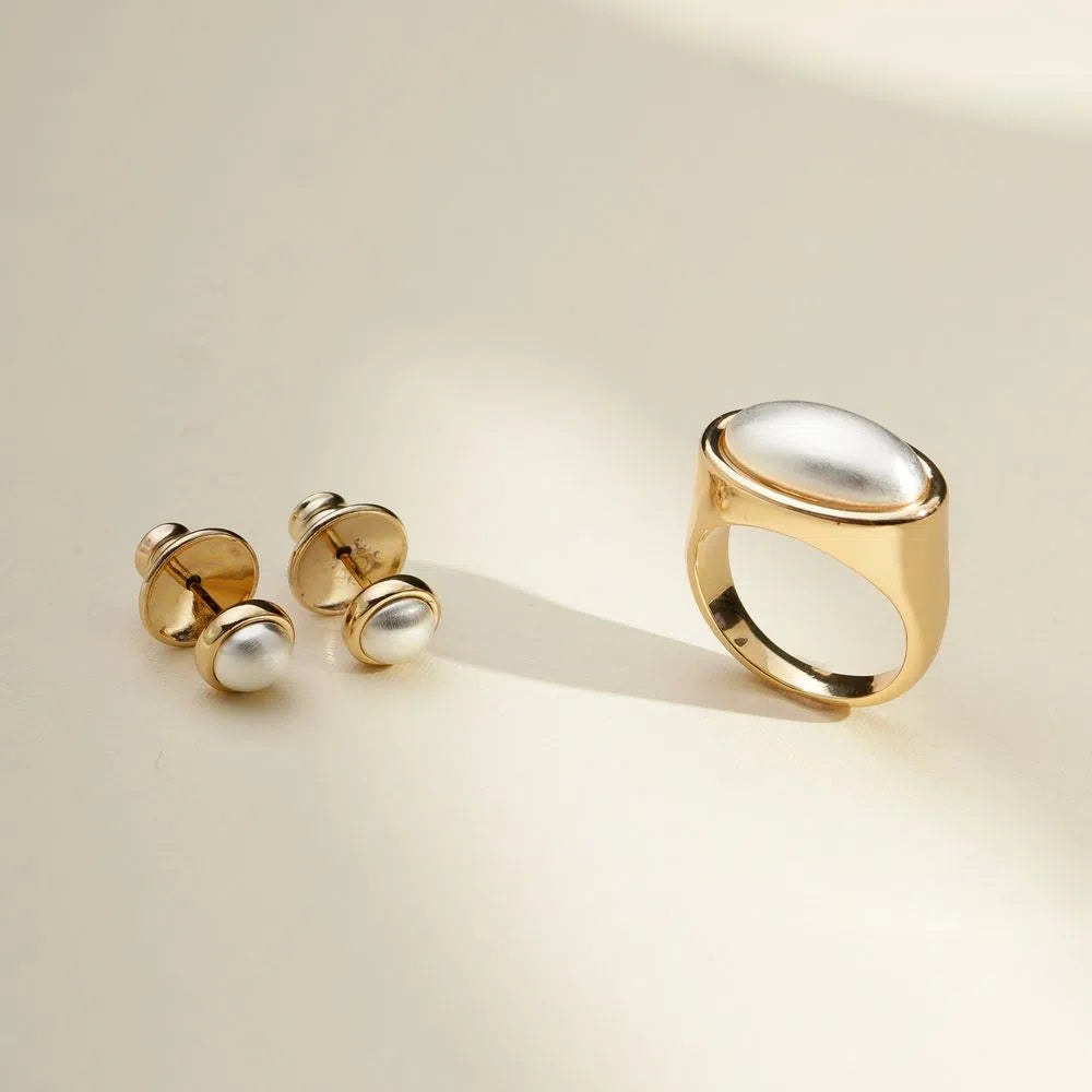 Duo Sphere Earrings