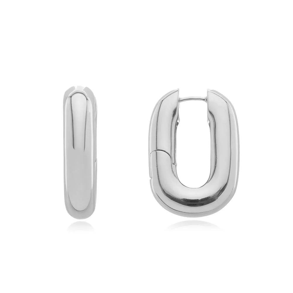 Maxi Square Hoop Earring M