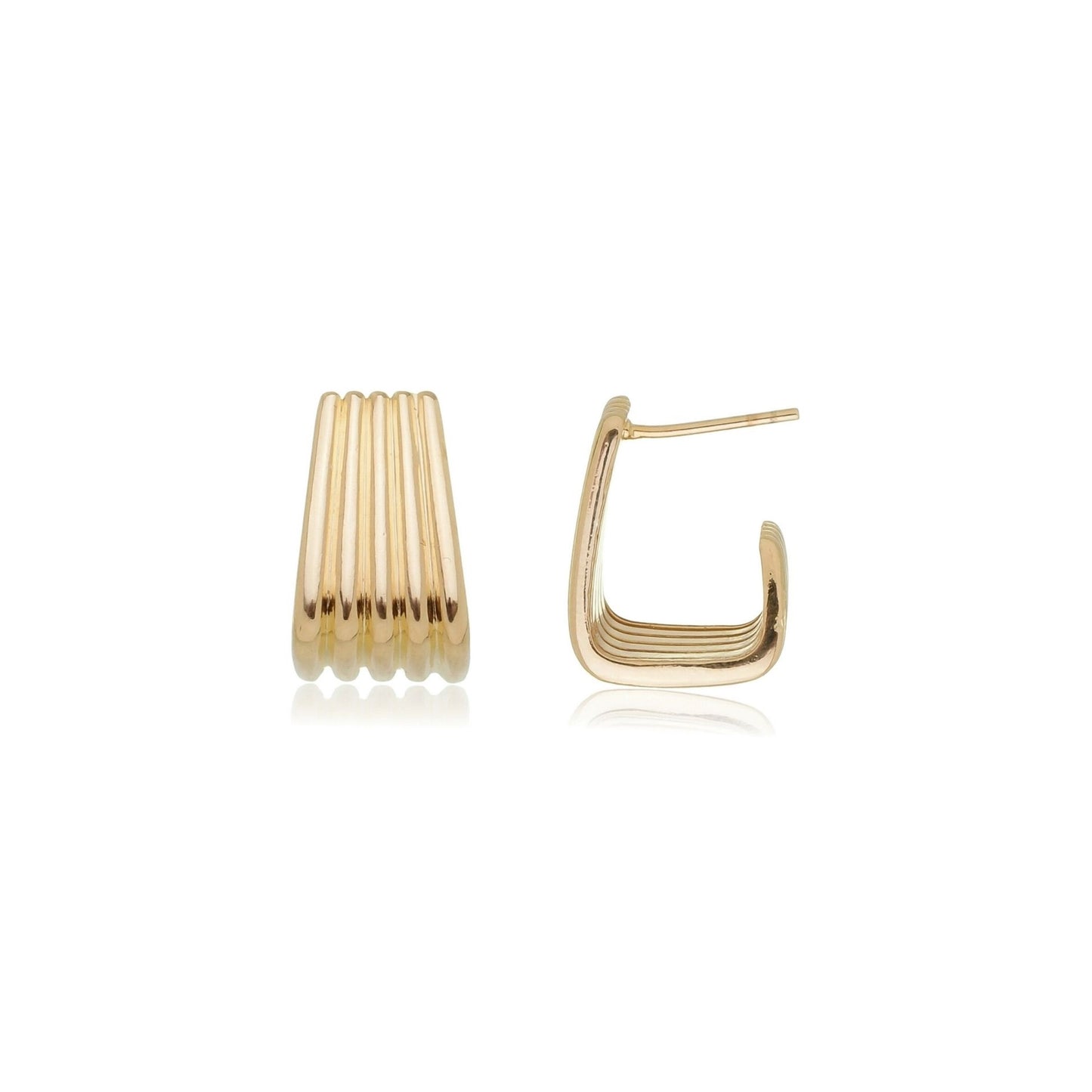 Textured Stripe Earrings
