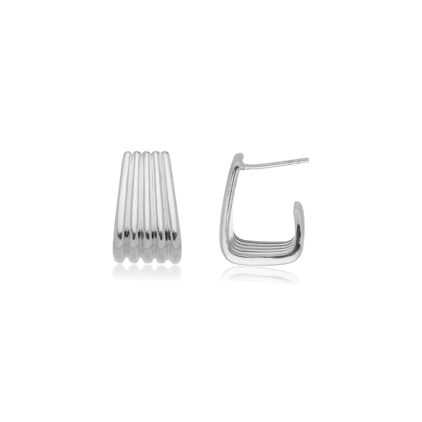 Textured Stripe Earrings