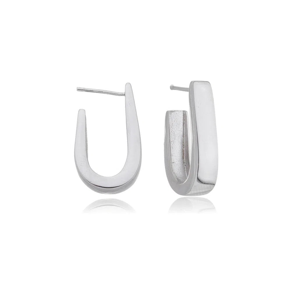 "U" Shaped Hoop Earring