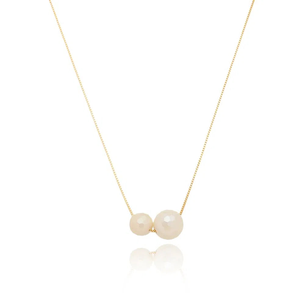 Duo Pearl Necklace