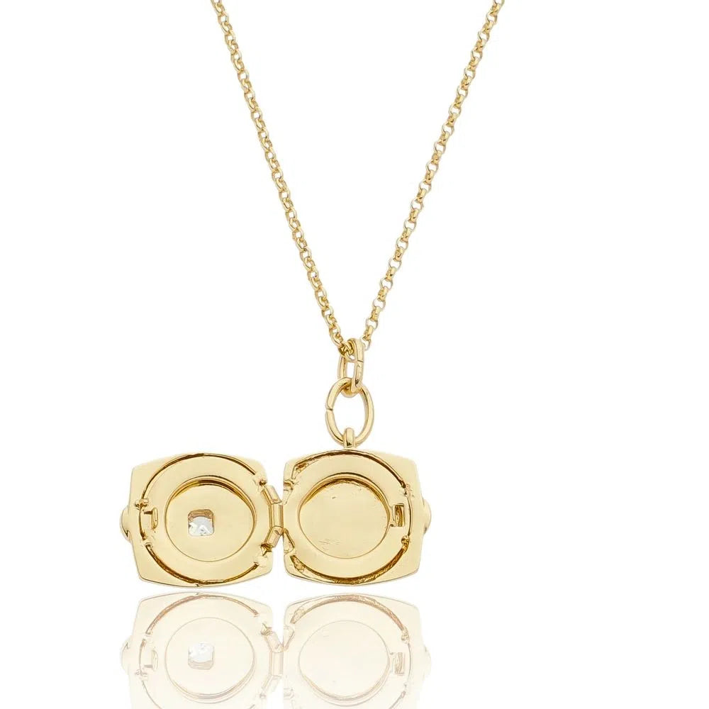 Little Moments Green Necklace