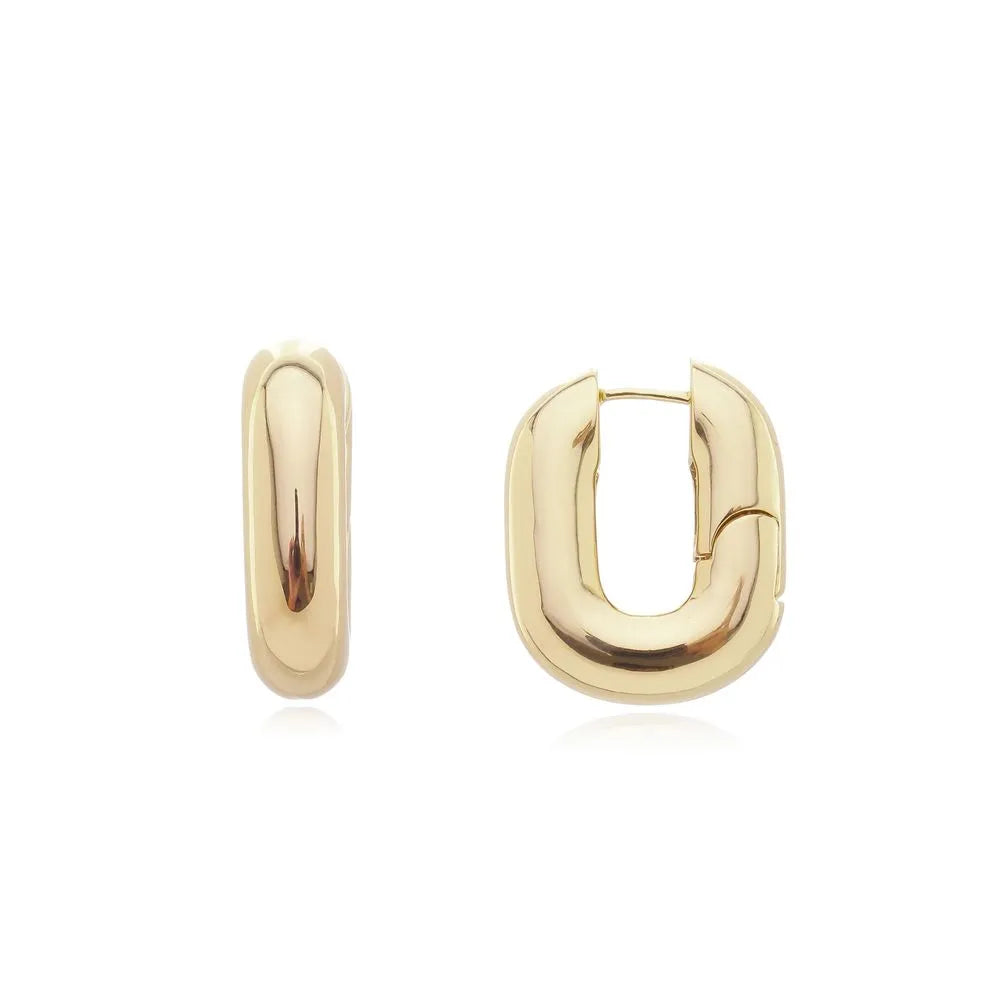 Maxi Square Hoop Earring P