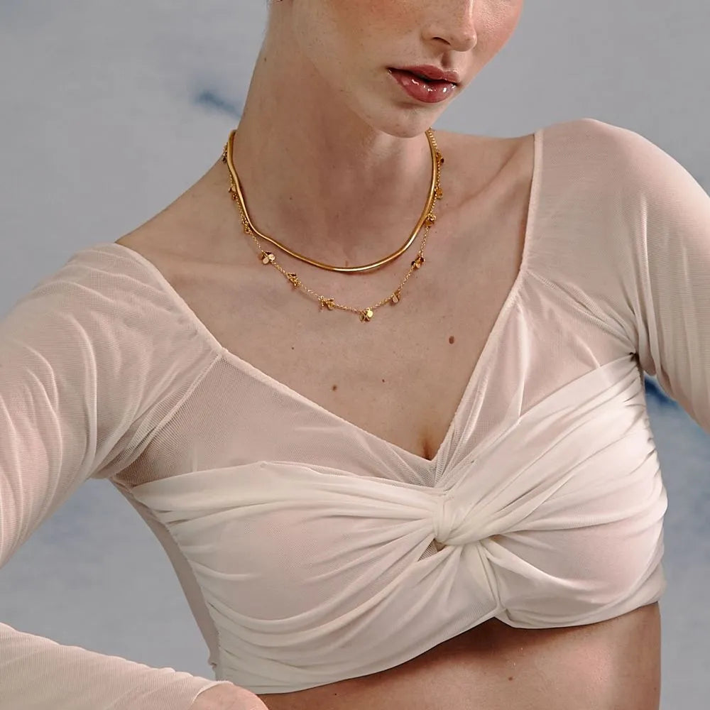 Flat Mesh Necklace