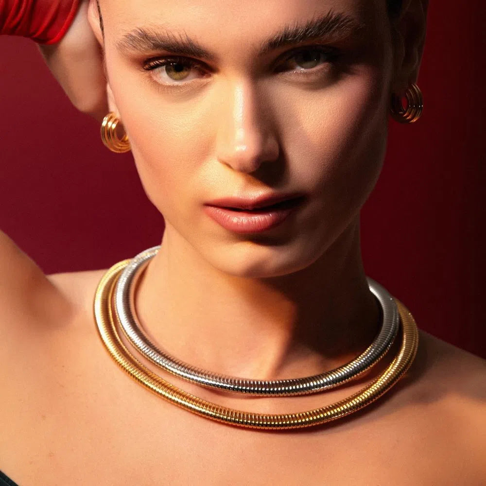 Round Snake Necklace